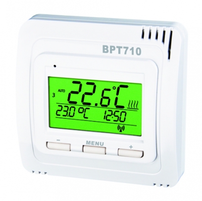 Digital radio room thermostat BPT710