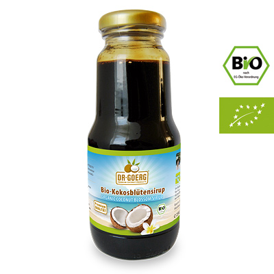 Premium organic coconut flower syrup 250g