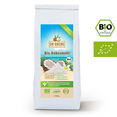 Premium organic coconut flour 1 kg